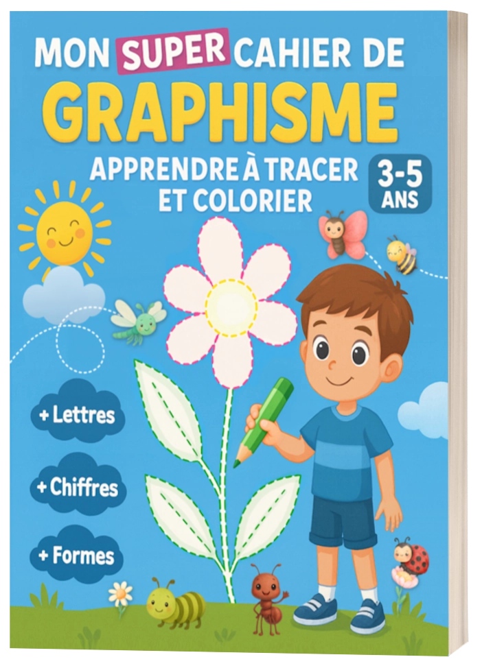 Cahier de graphisme 3-5 ans