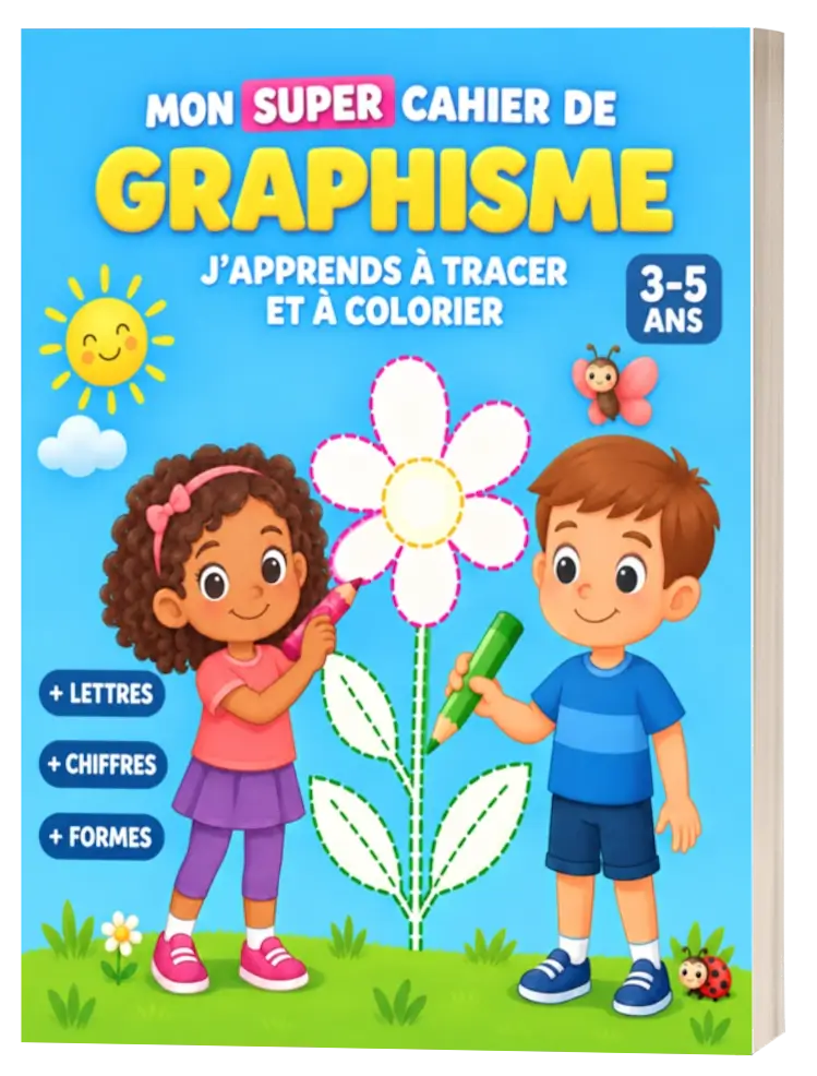 Cahier de graphisme 3-5 ans