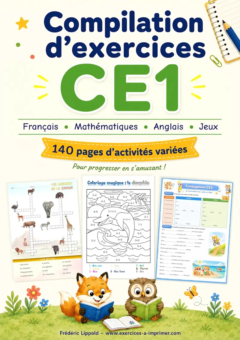 Couverture compilation CE1